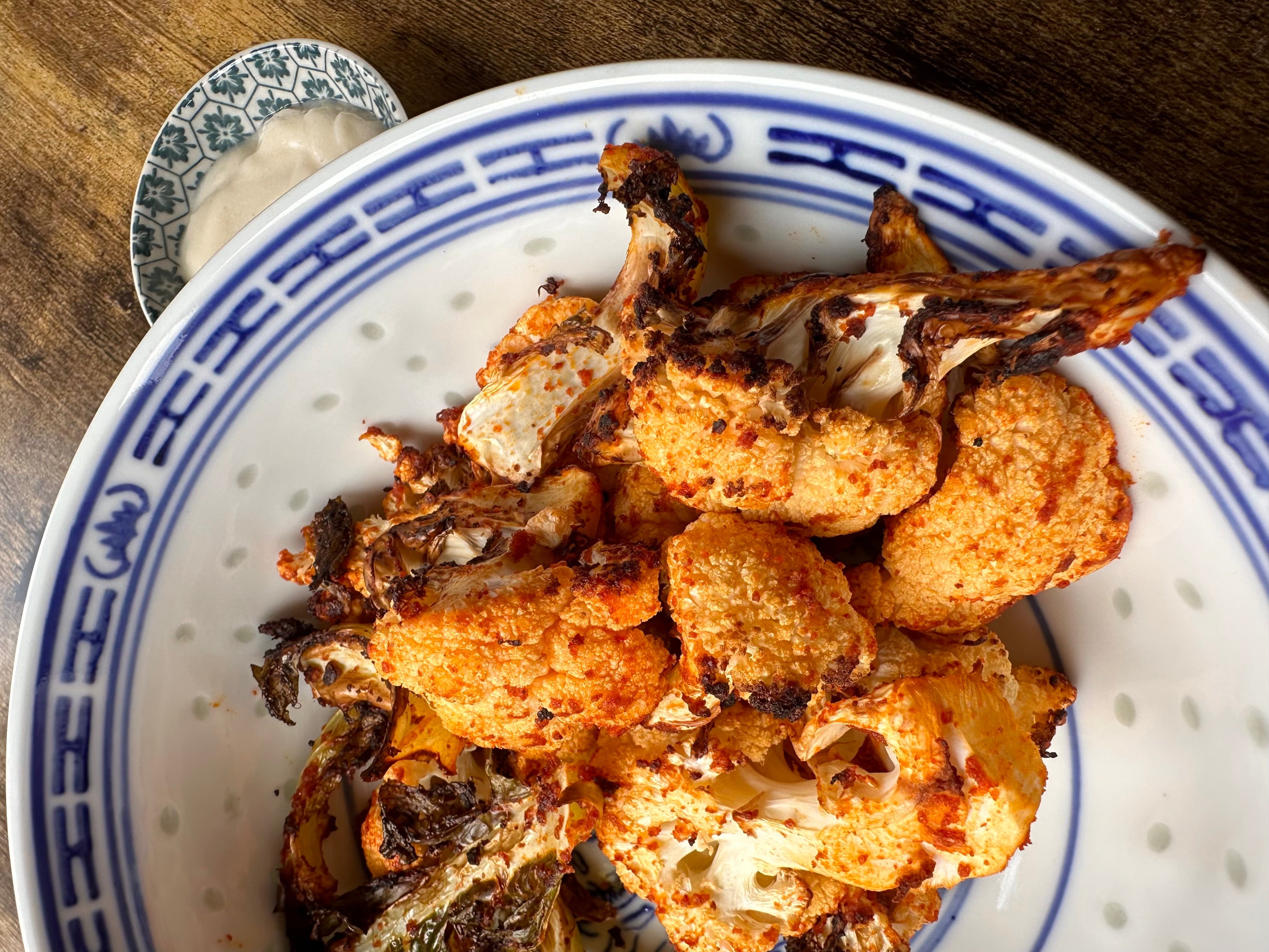 Korean-style Air Fried Cauliflower